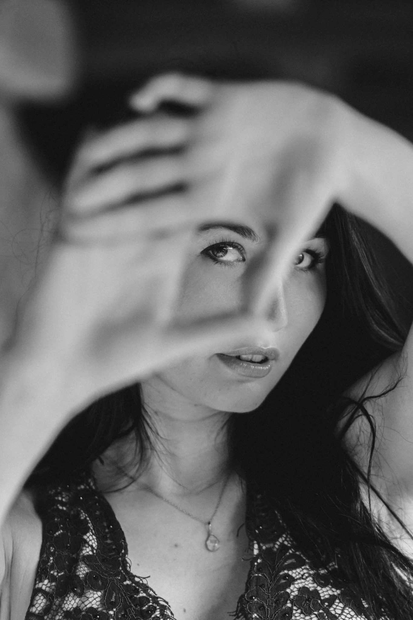 Portrait noir et blanc de ViBe Rouvet